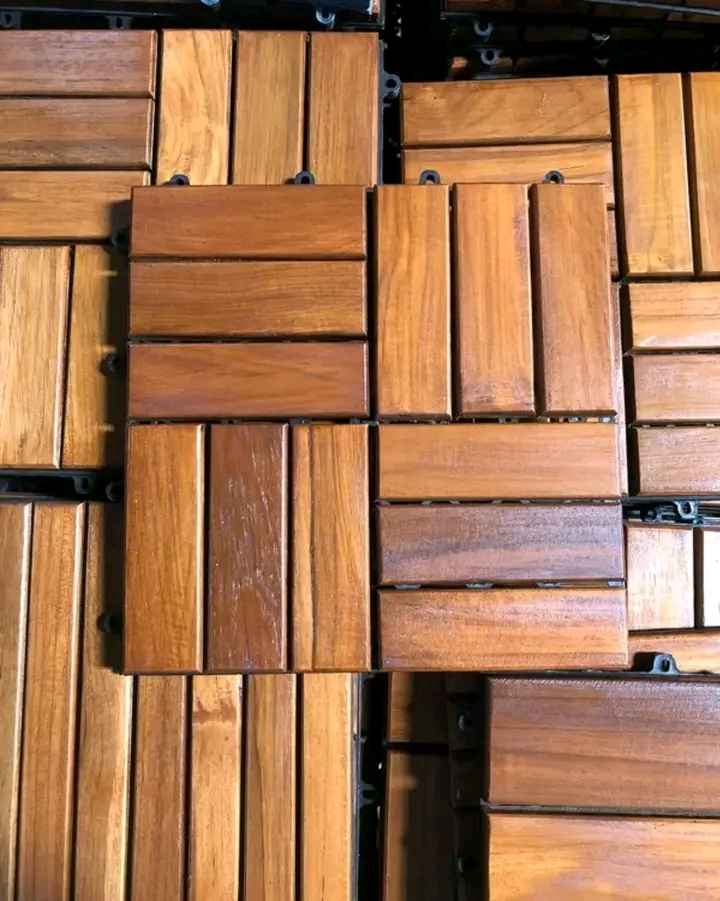 Detail Decking Kayu